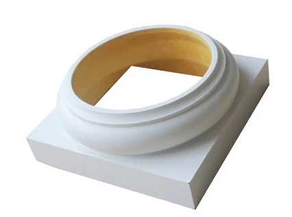 China polyurethane supplier white fashion SGS certification building column capitals