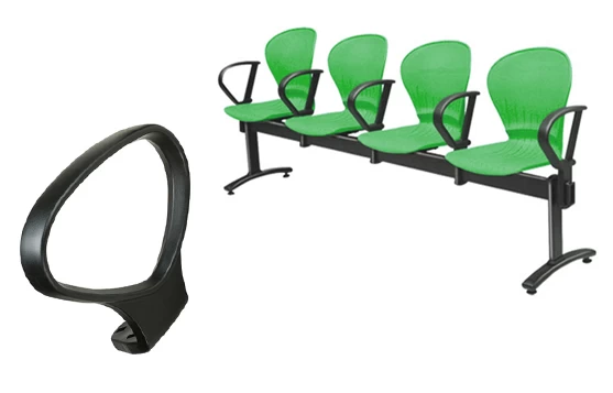 China supply continued hot custom heated office chair armrest ,computer chair armrest