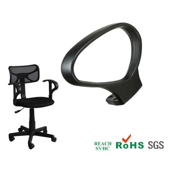 Chinese polyurethane self-skinning Chinese suppliers, processing computer chair PU handle, Chinese suppliers of office chair armrest PU, PU foam armrest China factory