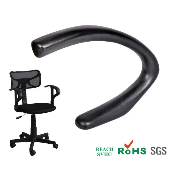 Chinese polyurethane self-skinning Chinese suppliers, processing computer chair PU handle, Chinese suppliers of office chair armrest PU, PU foam armrest China factory