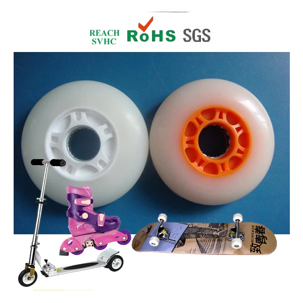 Chinese scooters skate wheels custom processing factory, China Xiamen polyurethane suppliers, Chinese suppliers PU wheels, PU material wheel factory