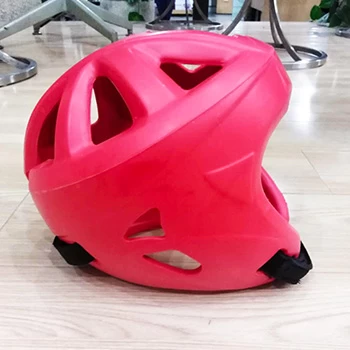 中国 快適なアンチクラッキングヘッドは、PUボクシングのカスタム安全ヘルメットを保護する メーカー