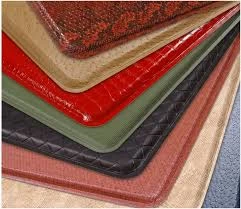Eco friendly mat, embossed  matting, embossed pu floor matting, Fashion style floor mats