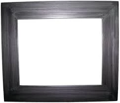 Latest imitating solid wood photo frame,PU photo frame