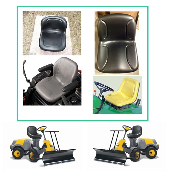 Lawn tractor seat PU seat cushions, garden car PU seat cushions, polyurethane materials, polyurethane foam supplier China
