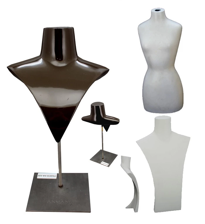 Necklace display Chinese polyurethane supplier, PU mannequins Chinese manufacturers, PU rigid foam wood portrait bust Chinese manufacturer, model bust mannequin factory China Polyurethane