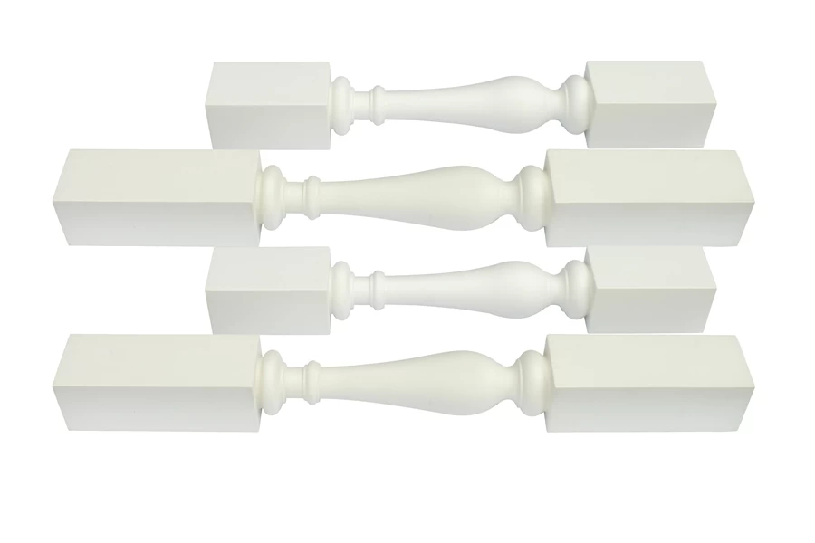 OEM high quality balustrade White ;PU Decorative Baluster ;modern baluster; modern baluster custom