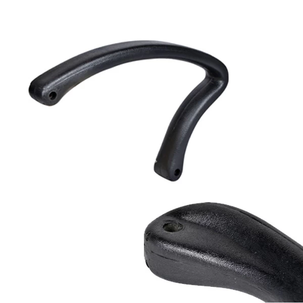Office chair armrest Chinese polyurethane parts suppliers PU foam casting handrails PU seat armrest