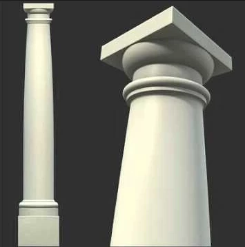 PU Roman Pillar cap Polyurethane cap Rigid foam base