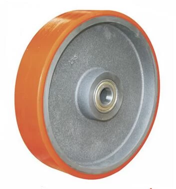 porcelana PU, fabricantes de rueda PU, ruedas de poliuretano elastómero fabricante