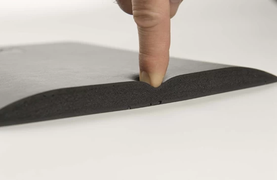PU easy to clean mat waterproof non slip bath mats door mats pattern