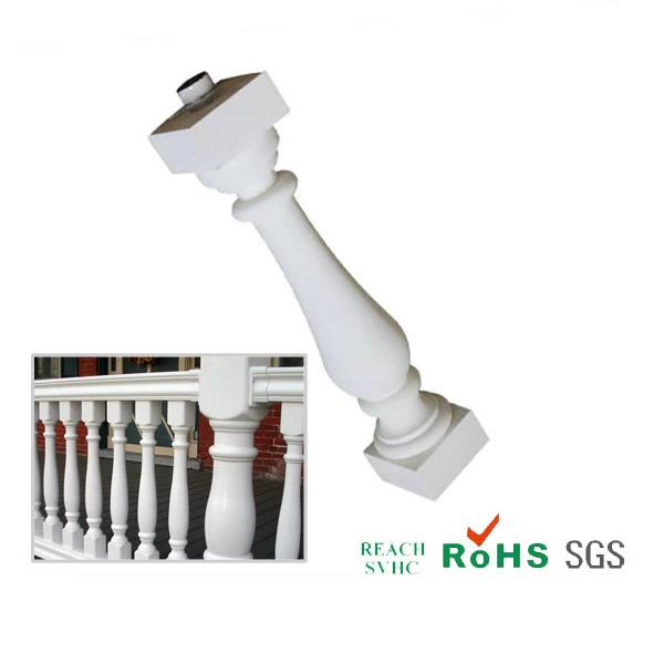 PU garden fence railing Chinese factories, Chinese suppliers of polyurethane railings, PUR foam railings Chinese production, processing and custom PU products