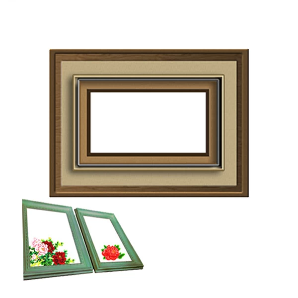 PU wood frame, polyurethane jewelry cabinet frame, polyurethane frame display cabinets