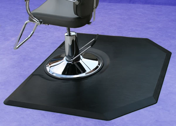 Polyurethane anti fatigue mats salon, floor chair mat, salon mats, barber chair mats, hair salon floor mats