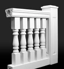 Polyurethane balusters, stair balustrade, outdoor handrails, stair components, indoor stair railing
