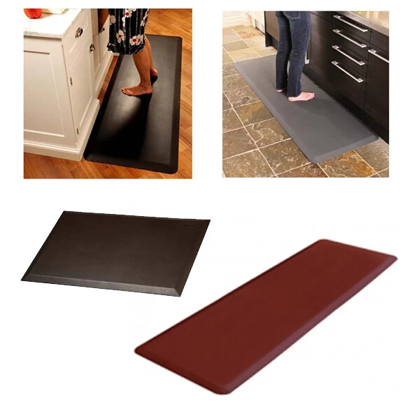 Polyurethane kitchen plastic floor mats
