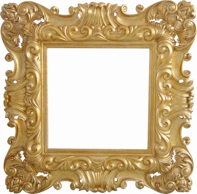 Polyurethane mirror photo frames, mirrored picture frames, large frame, 8x10 picture frames, 36 x 24 frame