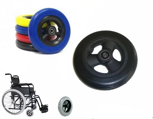 Urethane rubber supplier  china elderly scooter tires, PU durable solid old car tires, polyurethane Solid tires old car