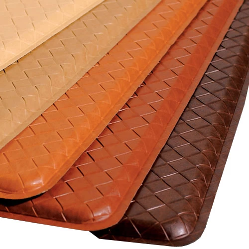 Washable fashion style customized polyurethane anti fatigue mat