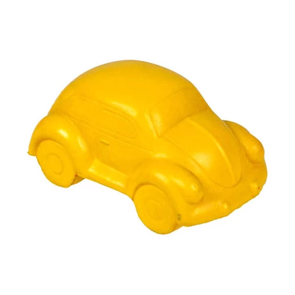 Xiamen factory customized PU soft, PU high rebound sponge, PU yellow Beetle car Toys