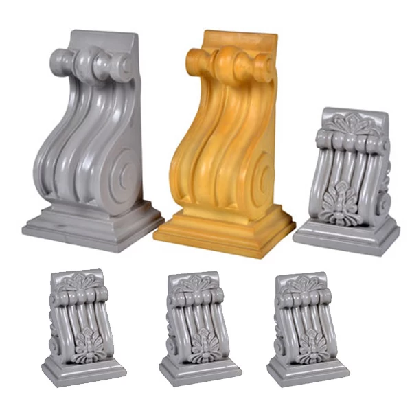 Xiamen polyurethane manufacturers custom brackets PU, PU corbels, PU Continental corbels