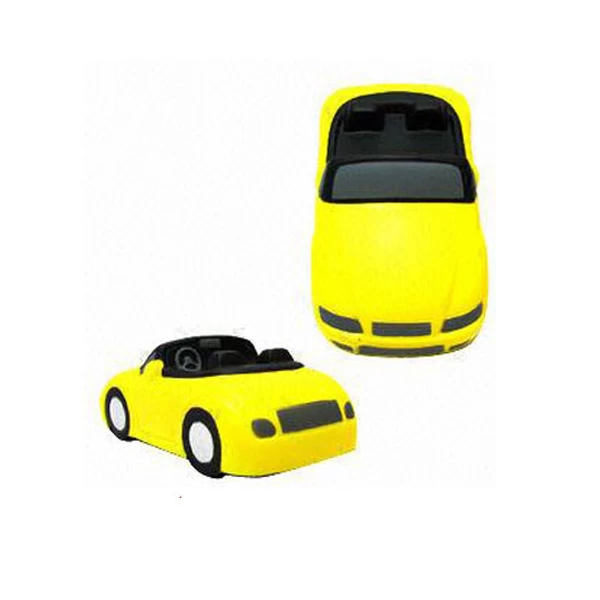 China Xiamen supply customized polyurethane, PU toys of various styles, PU high rebound car toy car
