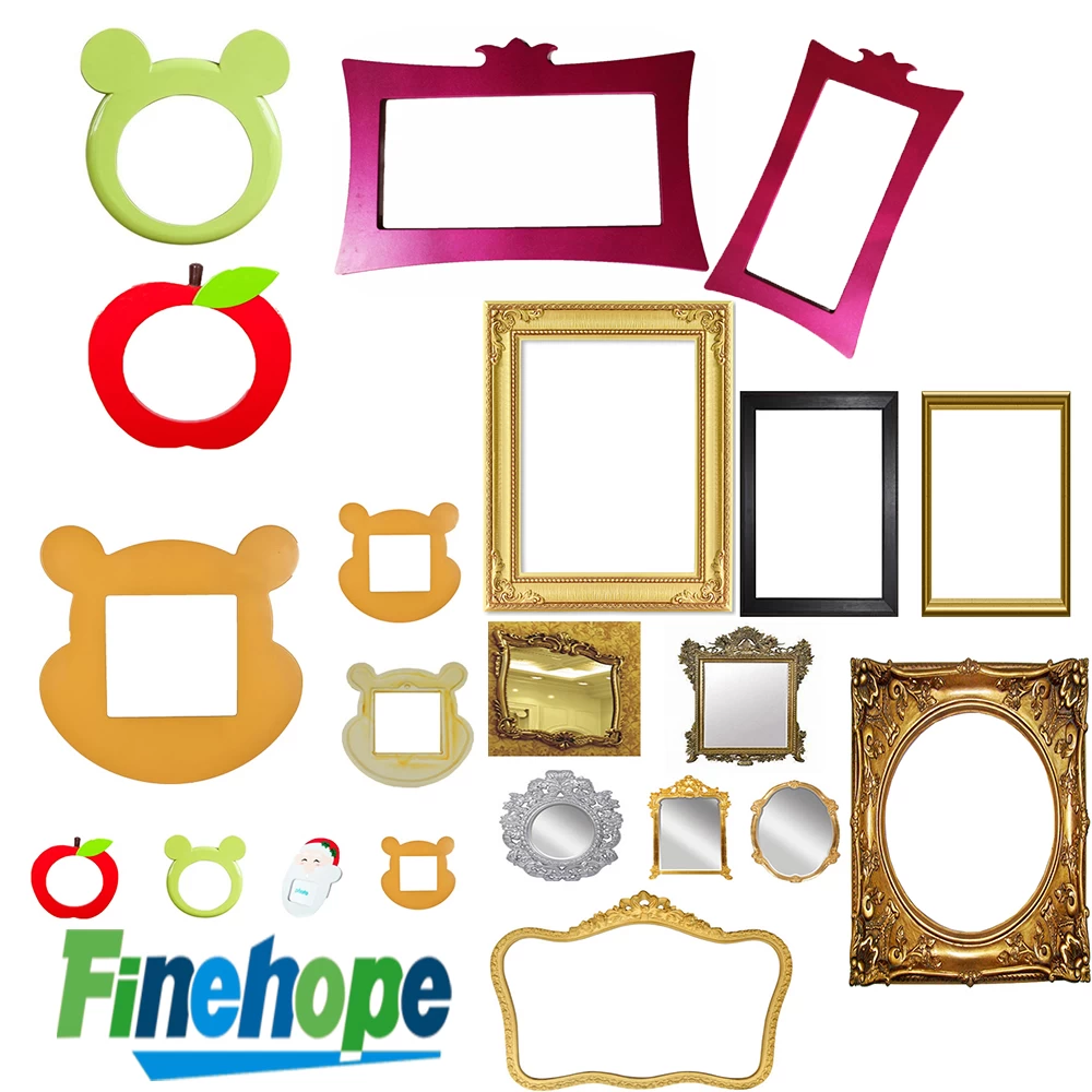 antique frames, polyurethane frame, PU picture photo frame, High quality best sale pu photo frame, Picture Frames