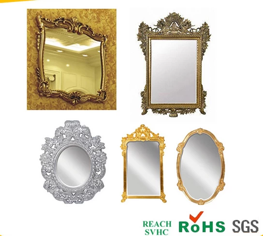decorate mirror frame, wall frames,  round mirror frame, antique wooden photo frame, mirror photo frame