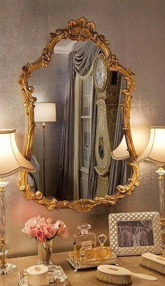 искусственная деревянная зеркальная рама, зеркало кадра, кадры картинок, Высококачественная рама PU, каркас стены Китай