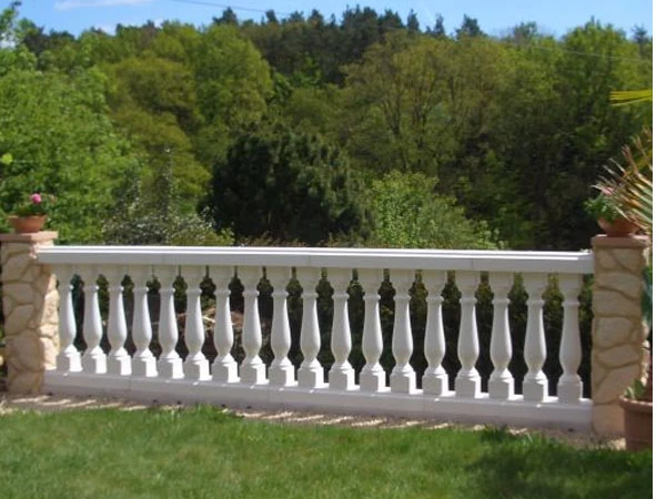 great balusters and railing, light raiing and balusters, balustrade for decorative, PU railing and balusters