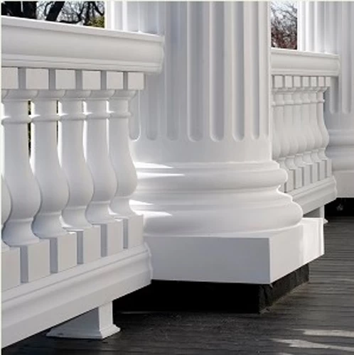 Cina colonne in metallo per scale, balaustre scale in legno, legno scale corrimano, balaustre in legno per esterni produttore