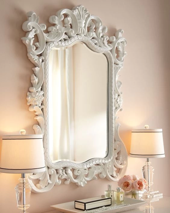 mirror picture frame, abs mirror frame, mirror in a imitate wooden frame, oval mirror frame ,aluminum frame for mirror
