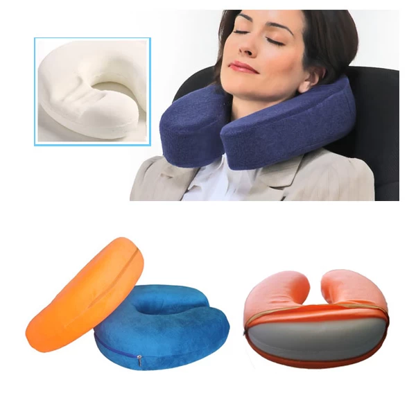 nursing neck pillow, memory pillow, PU slow rebound pillow, polyurethane foam pillow