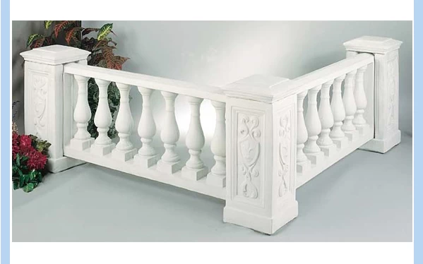 China polyurethane baluster  manufacturer stair handrail composite balusters