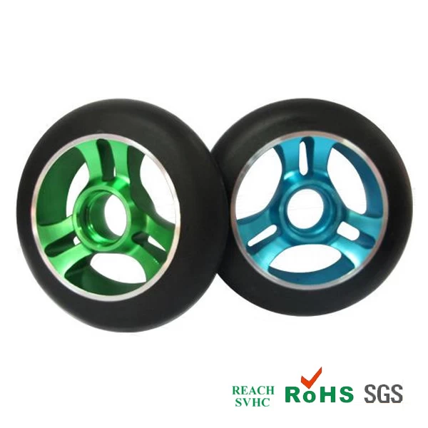 wear-resistant wheels for wheelchair , solid wheels for scooter China supplier