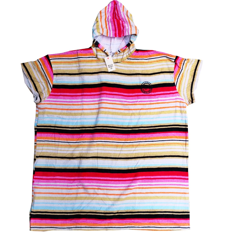 Accappatoio Poncho da Surf - Poncho Unisex - Telo Mare Asciugamano con  Cappuccio