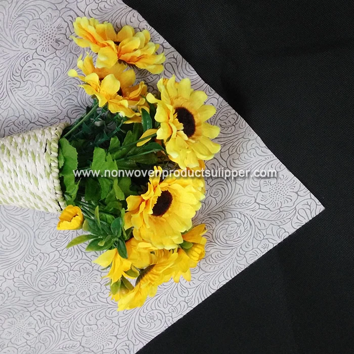 New Embossing GTRX-OFFWH01 PP Spunbonded Non Woven Wrapping Materials For Fresh Flower