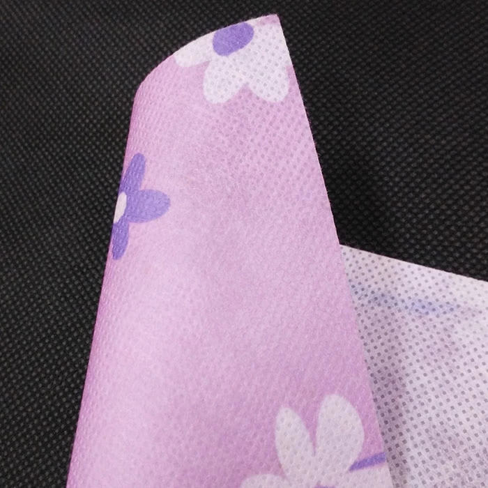 Flower Printing Polyester Spunbond Non Woven Fabric For Decoration JL-3092