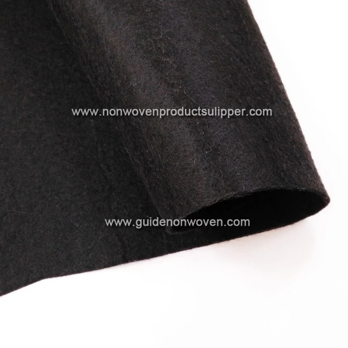 PDSC-B Black Color DIY Home Decor Crafts Needle Punch Non woven Felt Fabric