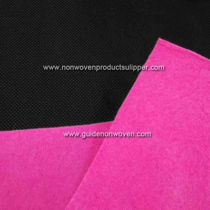 PDSC-PR Purplish Red Color Christmas PET Polyester Non Woven Handmade Needle Punched DIY Felt