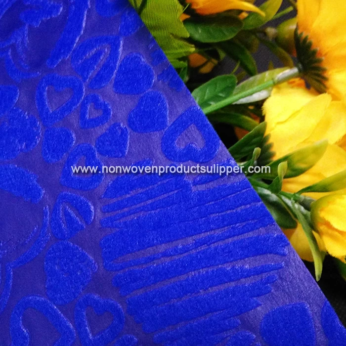 Heart-shaped Embossing GTRX-HSROBL01 Polypropylene Spunbonded Non Woven Decorative Cloth For Party Decor