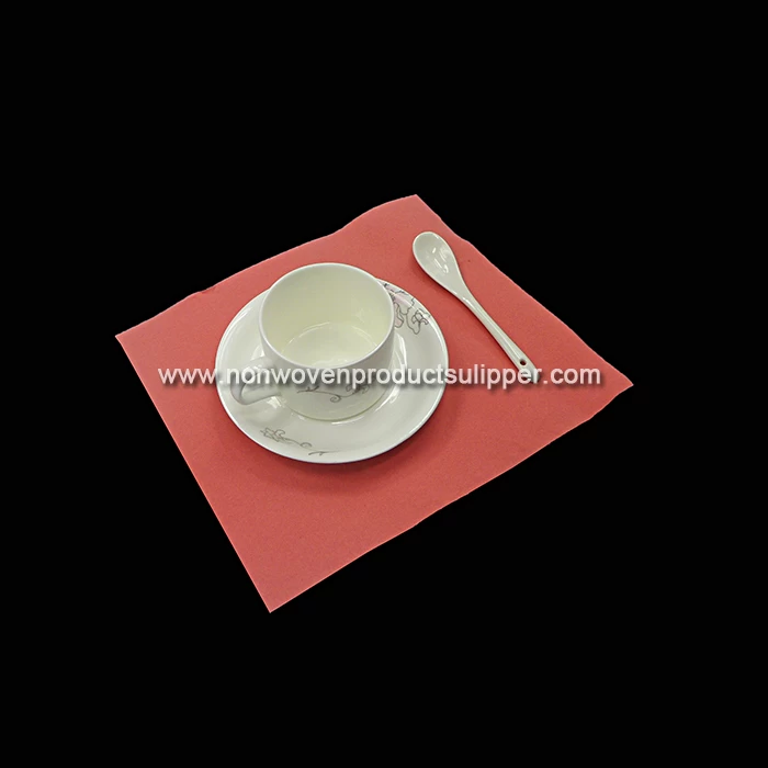GT-RR02 Decorative Fancy Easy Dinner Folding Airlaid Non Woven Fabric Dinner Napkins Company
