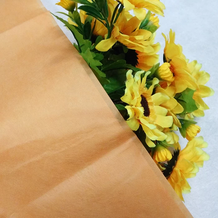 Fresh Flower Nonwoven Wrapping Paper