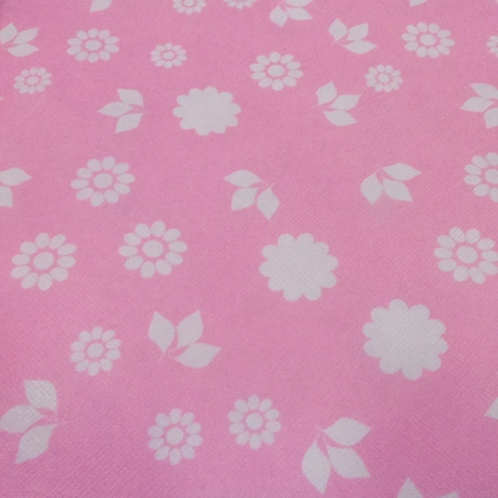 Wholesale Colorful Non Woven Polyester Printed Fabric PET Spunbond Non Woven Company