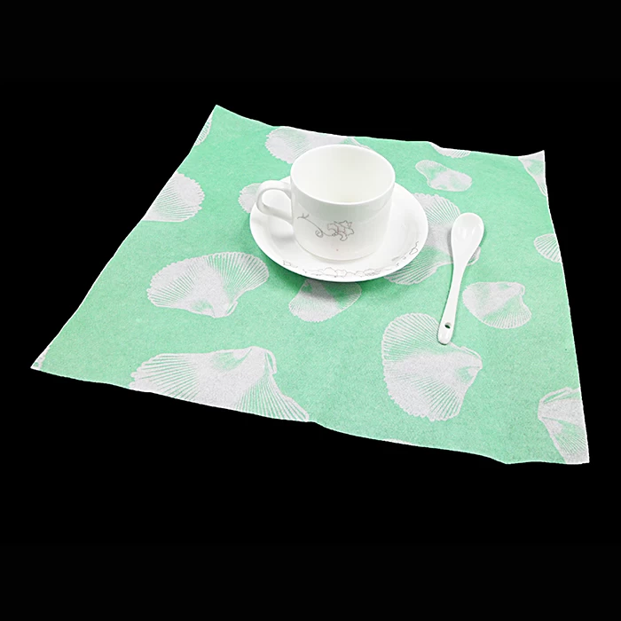 PP Nonwoven Fabric Disposable Tablecloth Use For Coffee Shop