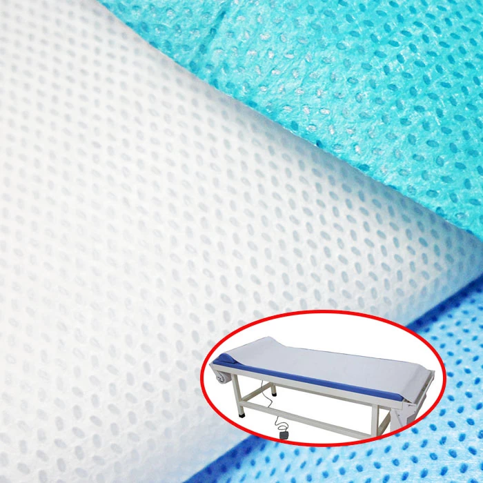Customized Flat Disposable Non Woven Bed Sheets Medical Bed Sheet Roll