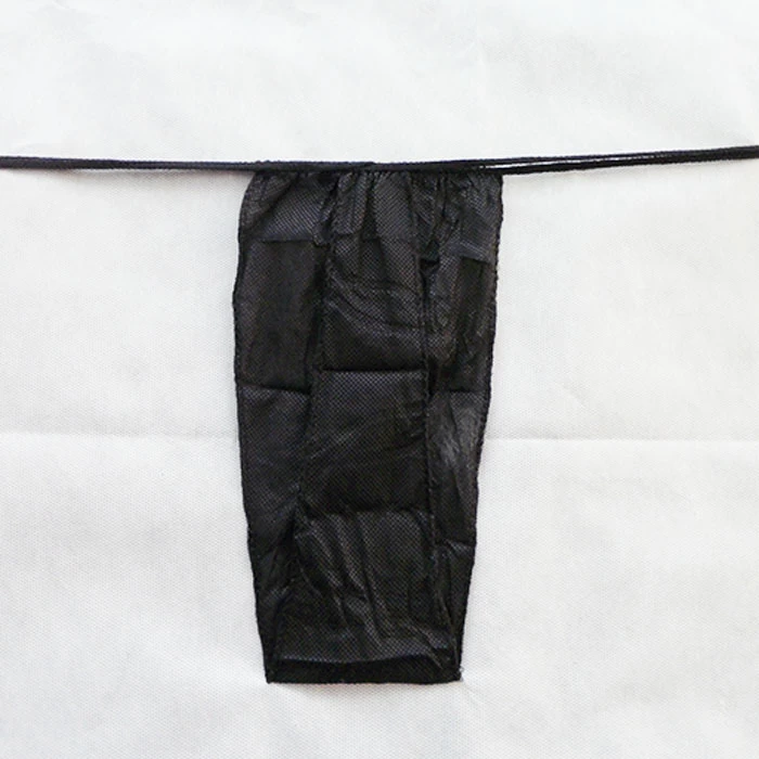 Disposable G-string Company Disposable Male Black G-string
