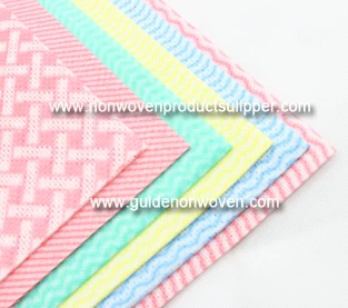 China What is the effect of the spunlaced jacquard nonwoven fabric texture？ manufacturer