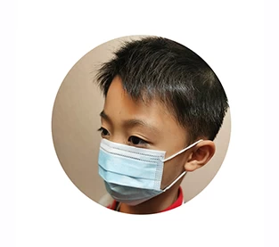 Cina Il materiale di base delle maschere per bambini spray per fusione a bassa resistenza ad alta efficie produttore