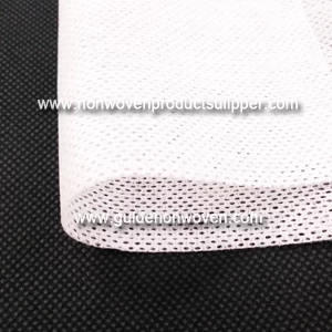 China 100% Viscose White Colour 22 Mesh Spunlace Nonwoven Fabric For Medical Wipes manufacturer